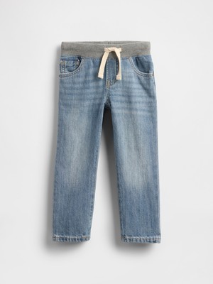 Gap Erkek Bebek Mavi Pull-On Slim Washwell™ Jean Pantolon