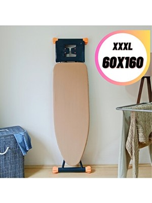 Velmora 60X160 cm Keçeli Ütü Masası Kılıfı, Ipli Stoperli ve Büyük Boy | Ütü Masası ve Aksesuarı