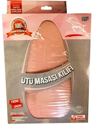 Velmora Yumuşak ve Şık Pudra Renkli Ütü Masası Kılıfı | Ütü Masası ve Aksesuarı