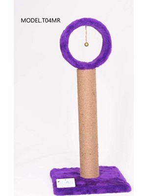 Velmora 76 cm Çemberli Kedi Tırmalama, Eğlenceli ve Dayanıklı Tasarım | Kedi Tırmalaması