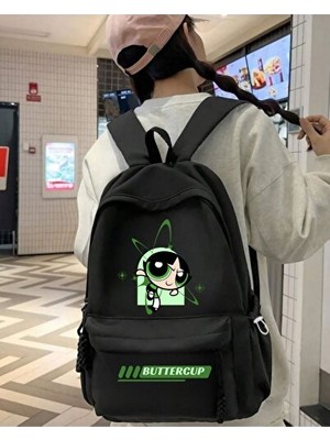 Velmora Powerpuff Girls Temalı Okul : Renkli ve Dayanıklı Tasarım | Sırt Çantası