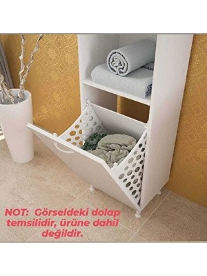 Velmora Menteşesiz Mekanizmalı Beyaz , Kolay Temizlik ve Kullanım | Çamaşır Sepeti