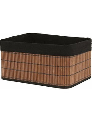 Velmora Gillina Bambu Organizer, 36X26X18CM Çok Amaçlı Saklama Çözümü | Sepet