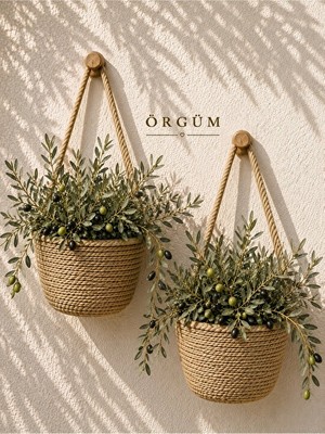 Velmora Mini Çiçek Organizer Sepetleri, Dekoratif ve Kullanışlı Saklama | Sepet