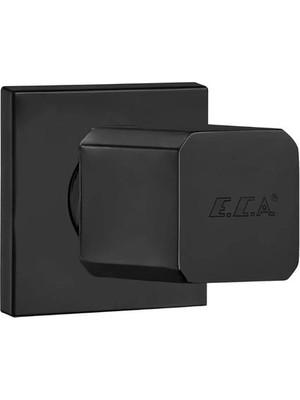 Eca Tiera Ankastre Ara Kesme Valfı Mat Siyah