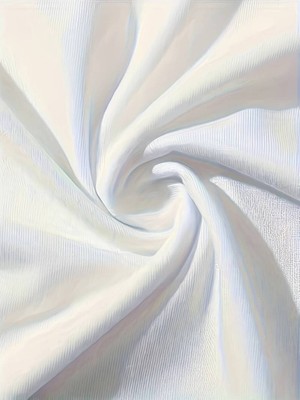 Touz Kiss Baskılı Beyaz  Crop