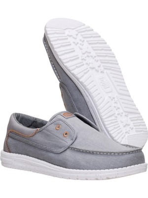 Hey Dude Wally Cru Stretch Canvas Erkek Ayakkabısı HYD.45141-HYD.1XE