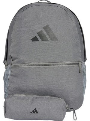 Adidas Classic Kalem Kutulu Sırt  Çantası Gri Renk Gri