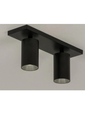 Empressco Ikili LED Avize LED Spot LED Armatür Mat Siyah