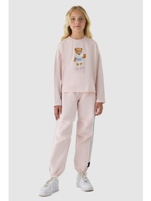 Tyess Kız Çocuk Pembe Tshirt