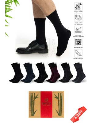 Dayco Bambu Mevsimlik Asorti 6'lı Set Kraft Kutulu - 483 - 41-45