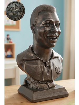 Craft 3d Atölye Pele (13 Cm Boyunda)  Beton Biblo Figür- Paketi İle Beraber