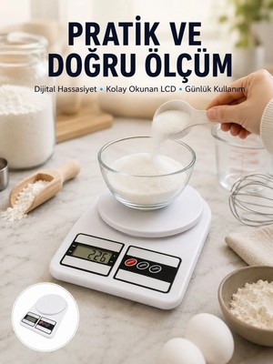 Astraltech Pratik ve Şık Tasarımıyla Dijital Mutfak Tartısı Yeni Nesil