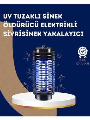 Astraltech Elektrikli Uv Işıklı Sivrisinek ve Böcek Öldürücü – Sessiz ve Güvenli Tuzak