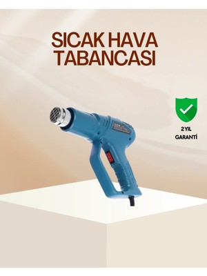 Astraltech Endüstriyel 2000W Isı Tabancası Plastik Boru Lehim Boya Çıkarma