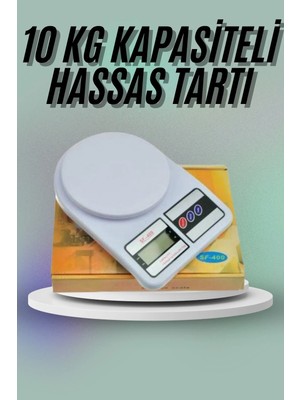 Astraltech Mutfak Tartısı Dijital Göstergeli Hassas Tartı 10 kg Kapasiteli