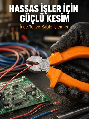 Astraltech Ergonomik Saplı Hassas Kesim Sunan Dövme Çelik Yan Keski