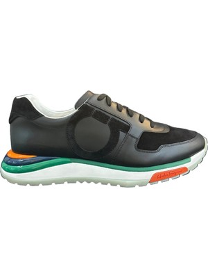 Ferragamo Siyah Renkli Taban Erkek Sneaker