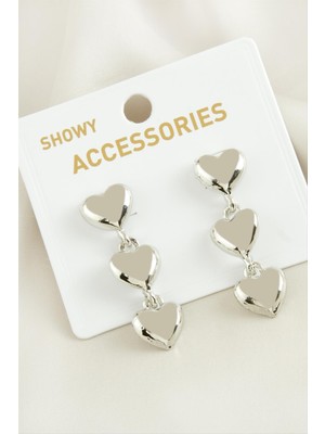 Gees Global Kalp Yeni Sezon Metal Küpe