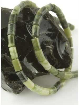 Gees Global 6*8 mm Boru Yeşim Taşı