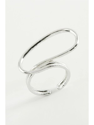 Gees Global Oval Metal Yüzük
