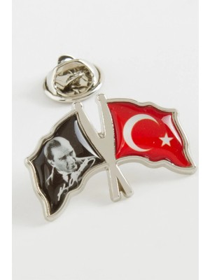 Gees Global Atatürk Ay Yıldız Yaka Rozet