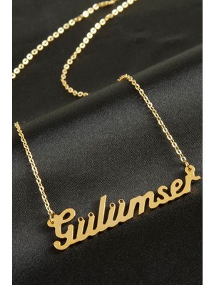 Gees Global Gülümser Isimli Kolye (Kişiye Özel)