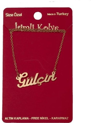 Gees Global Gülçin Isimli Kolye (Kişiye Özel)