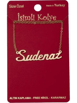 Gees Global Sudenaz Isimli Kolye (Kişiye Özel)