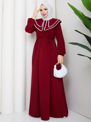 Rd Misstanbul Collection Medine Ipeği Dikişli Düğmeli Elbise