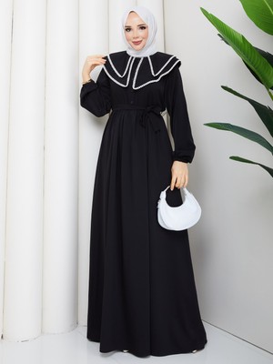 Rd Misstanbul Collection Medine Ipeği Dikişli Düğmeli Elbise