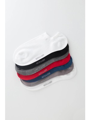 Bony Socks Çok Renkli 7'li Patik Çorap