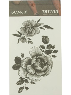 Gees Global Gül Tattoo Dövme Sticker