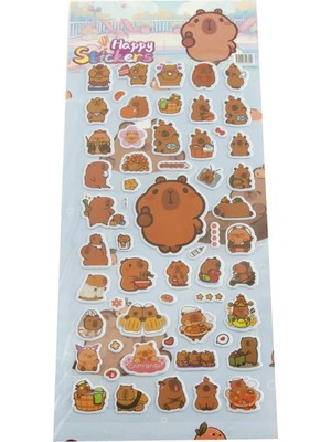 Gees Global Happy Kabartmalı Sticker