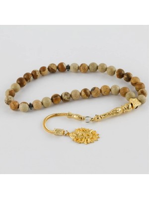Gees Global Jasper Doğaltaş Tesbih 8 mm