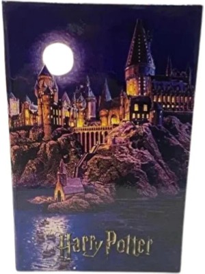 Gifi Kitap Görünümlü Kilitlenebilir Gizli Kasa Kumbara Harry Potter Hogwarts Binası Lisanslı