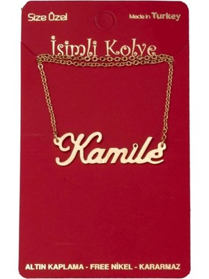 Gees Global Kamile Isimli Kolye (Kişiye Özel)