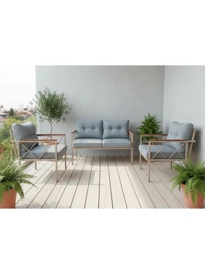 Safir 2+1+1 Cappuccino Profil Balkon-Bahçe-Kafe,çay Seti,koltuk Takımı,oturma Grubu,ofis Koltuğu