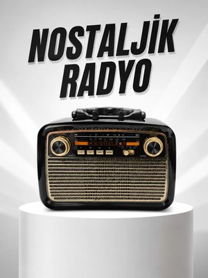 Sb Shopping Müzik Kutusu Bağlantılı El Fenerli Nostaljik Tasarım Radyo