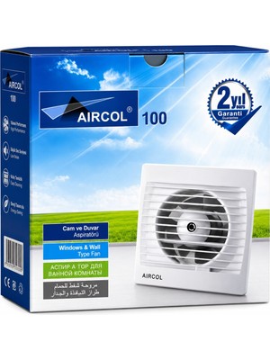 Aircol 100 Lük Aspiratör Fan