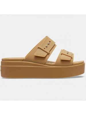Crocs 207431-2HI Brooklyn Buckle Lowwdg Sandalet Terlik