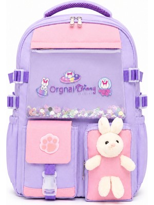 Quovo Kawaii Kore Tarzı Ergonomik Özel Tasarım Okul Çantası Kız Ilkokul,ortaokul,lise