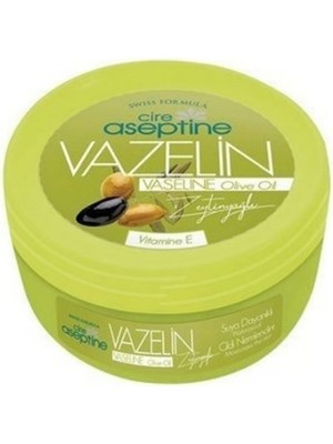 Aktif Bebek Cire Aseptine 150 ml Zeytinyağlı Vazelin Kuru Ciltler İçin Yumuşatıcı ve Nemlendirici