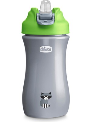 Aktif Bebek Chicco Pop-Up Pipetli Bardak 350 ml Yumuşak Silikon Ağızlık Özelliği ile 2 Yaş+ Çocuklar İçin