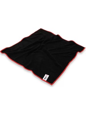 İlk El Grup Kırmızı Overloklu 40X40 cm Mikrofiber Bez -STK1442