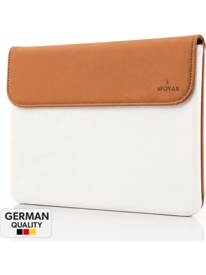 Woyax Cleanfit 13-14 Inç Slikon Süet Laptop Çantası MacBook Kılıfı iPad Tablet Su Geçirmez El Çantası