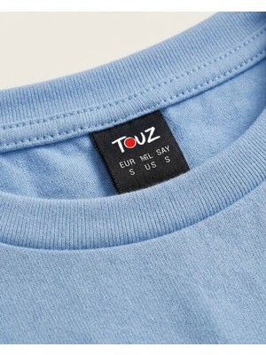 Touz Kemer Boy Retro Horse Crop Bluz