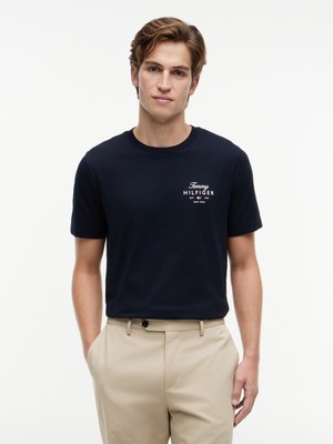 Tommy Hilfiger Scrıpt Stack Regular Tee