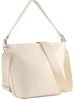 Puma Sense S Zipped Bucket Bag Omuz Çantası 09222001 Beyaz