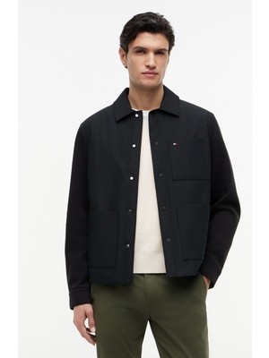 Tommy Hilfiger Ess Mıx Medıa Chore Jacket